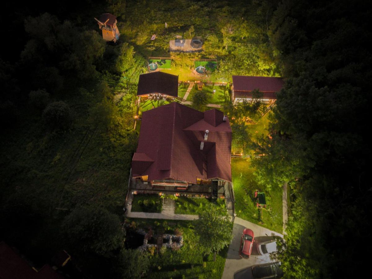 Hotel Pensiunea La Maria Lu' Sandoiu à Poenari Extérieur photo