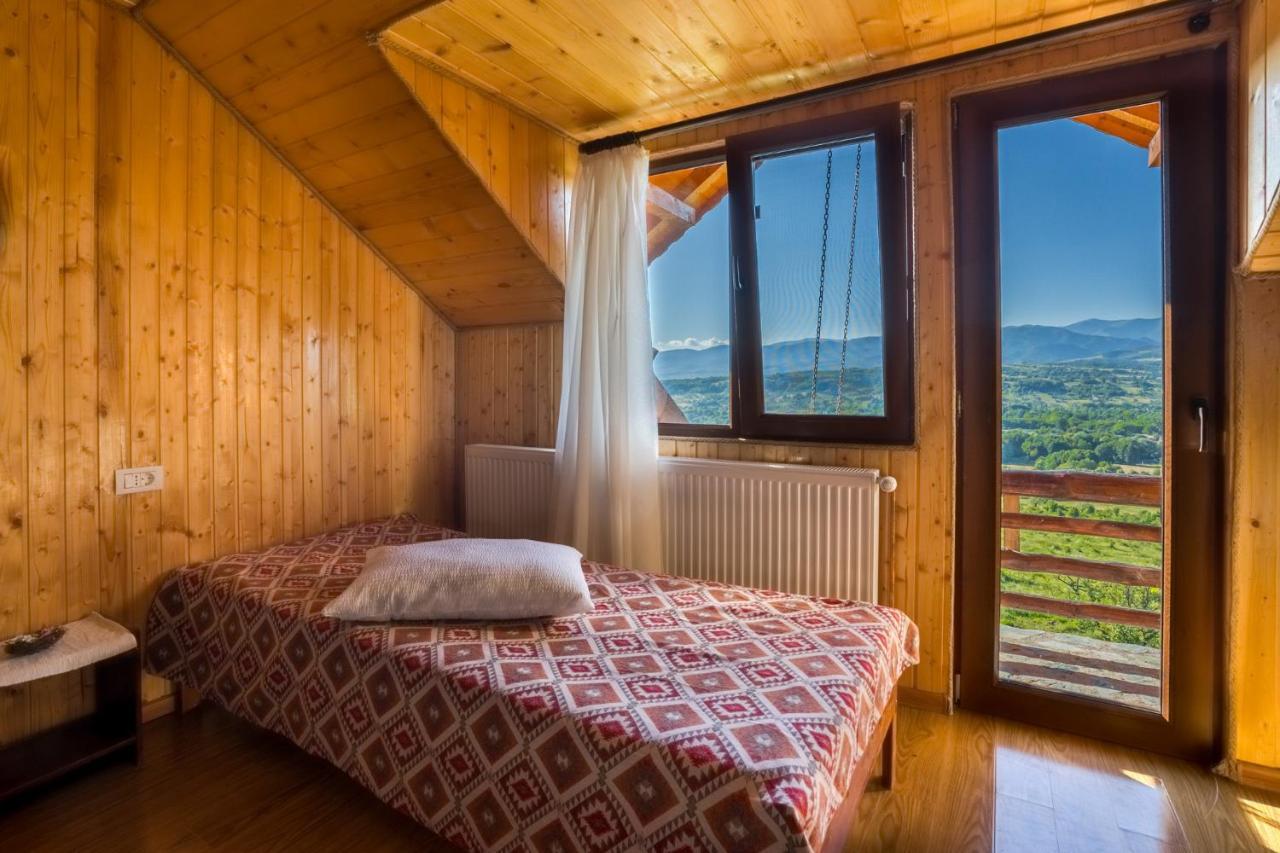 Hotel Pensiunea La Maria Lu' Sandoiu à Poenari Extérieur photo