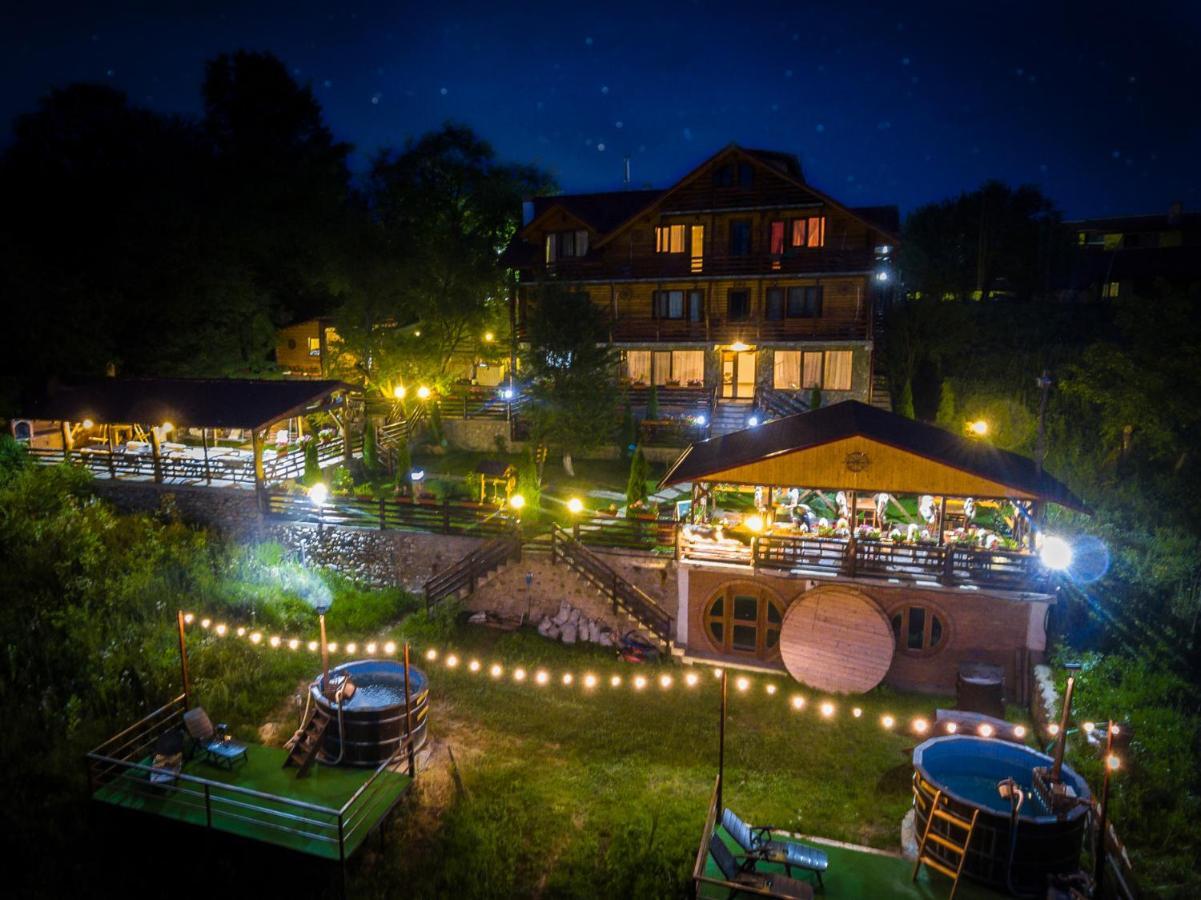 Hotel Pensiunea La Maria Lu' Sandoiu à Poenari Extérieur photo
