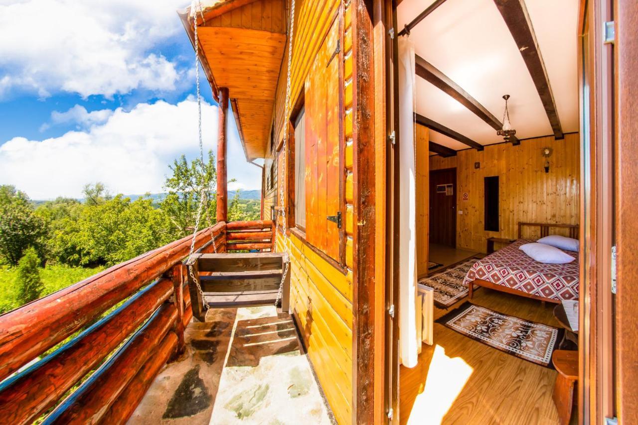 Hotel Pensiunea La Maria Lu' Sandoiu à Poenari Extérieur photo