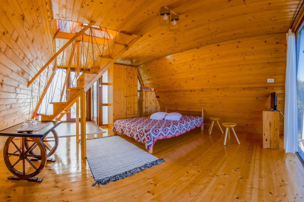 Hotel Pensiunea La Maria Lu' Sandoiu à Poenari Extérieur photo