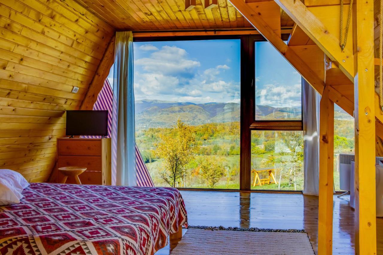 Hotel Pensiunea La Maria Lu' Sandoiu à Poenari Extérieur photo