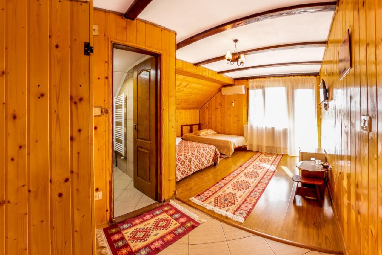 Hotel Pensiunea La Maria Lu' Sandoiu à Poenari Extérieur photo